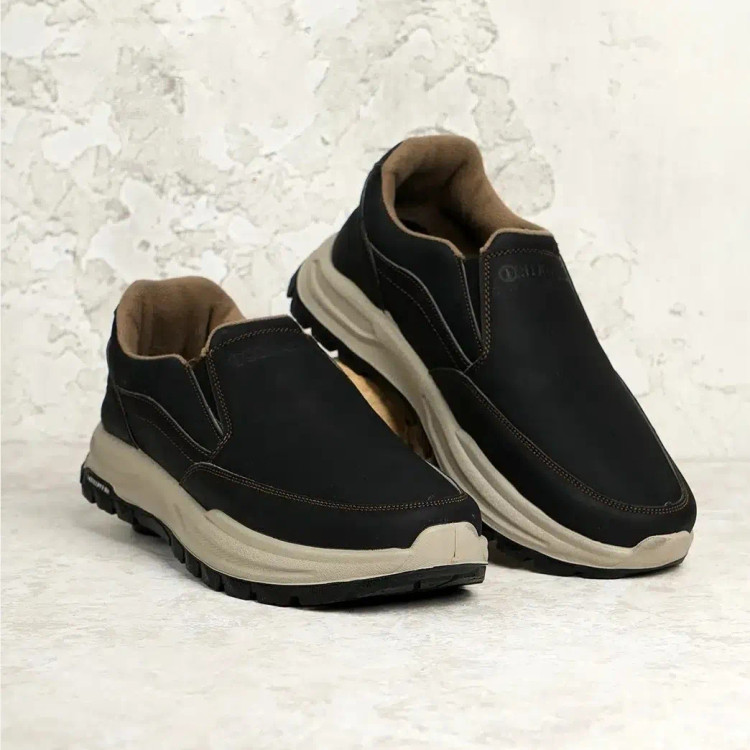 کفش مردانه صبا مدل بیبند چرم طبیعی زیره پیو طبی سبک شیک روزمره