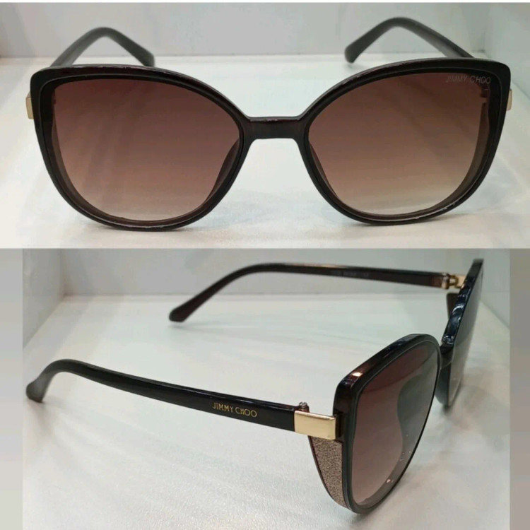 عینک آفتابی زنانه جیمی چو شاین دار کیفیت عالی مطابق با عکس تحویل بگیرید