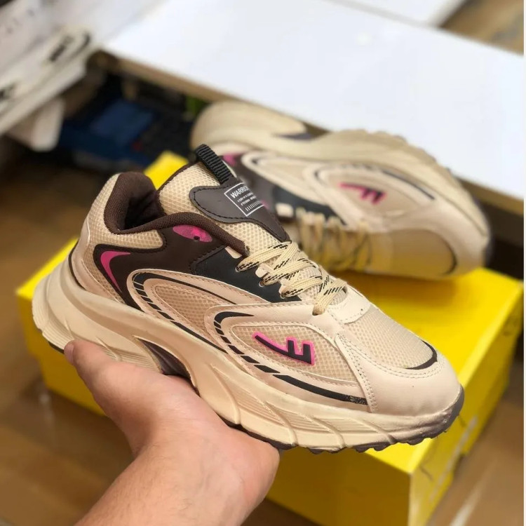 کفش زنانه راحتی تابستانی لژدار زیره پیو تنفسی شیک