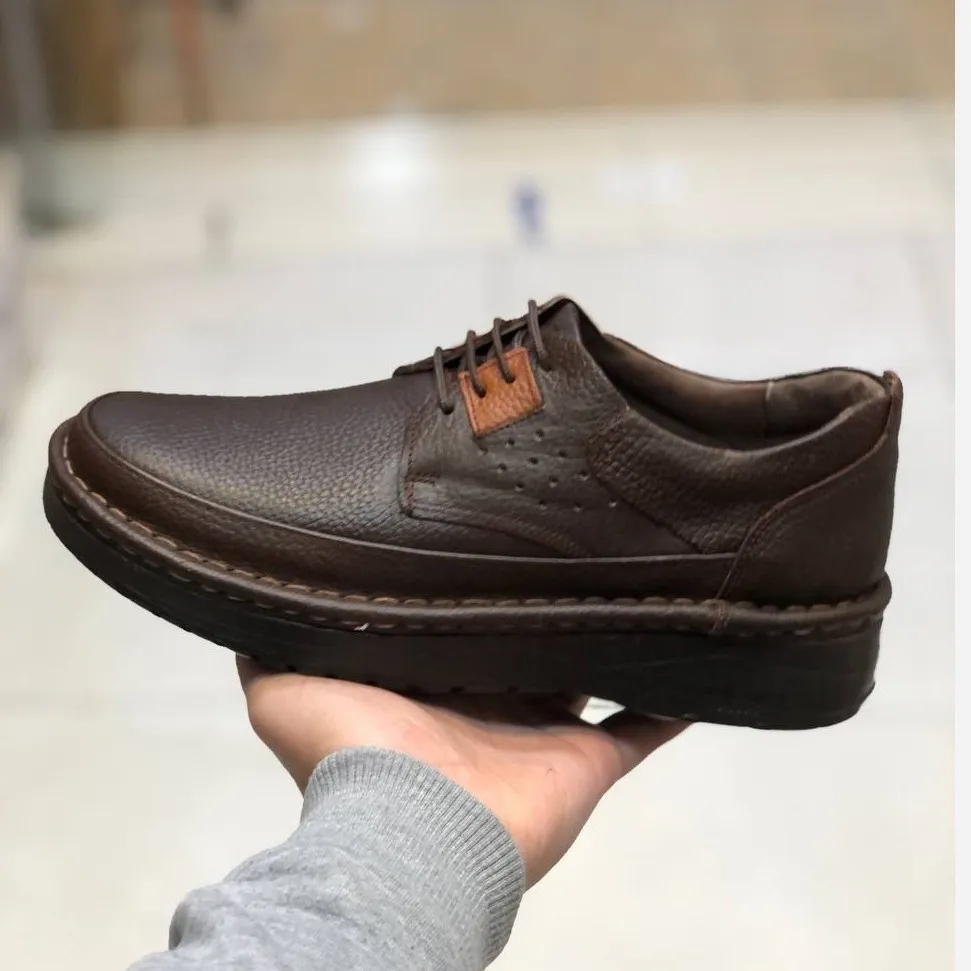 کفش چرم طبیعی مردانه کلارک مدل راحت و شیک کد 12345