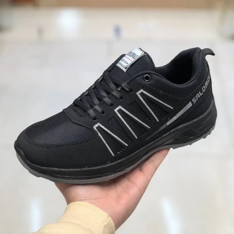 کتونی اسپرت مشکی مردانه و زنانه، کفش پیاده روی و روزمره مقاوم