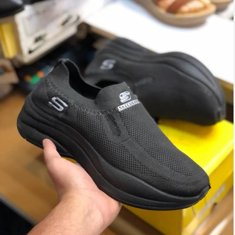 کفش اسکیچرز مردانه کشی سبک و راحت مدل روزمره پیاده روی