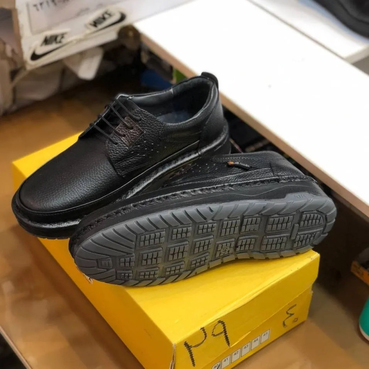 کفش چرم طبیعی مردانه کلارک مدل شیک و راحت کد 225