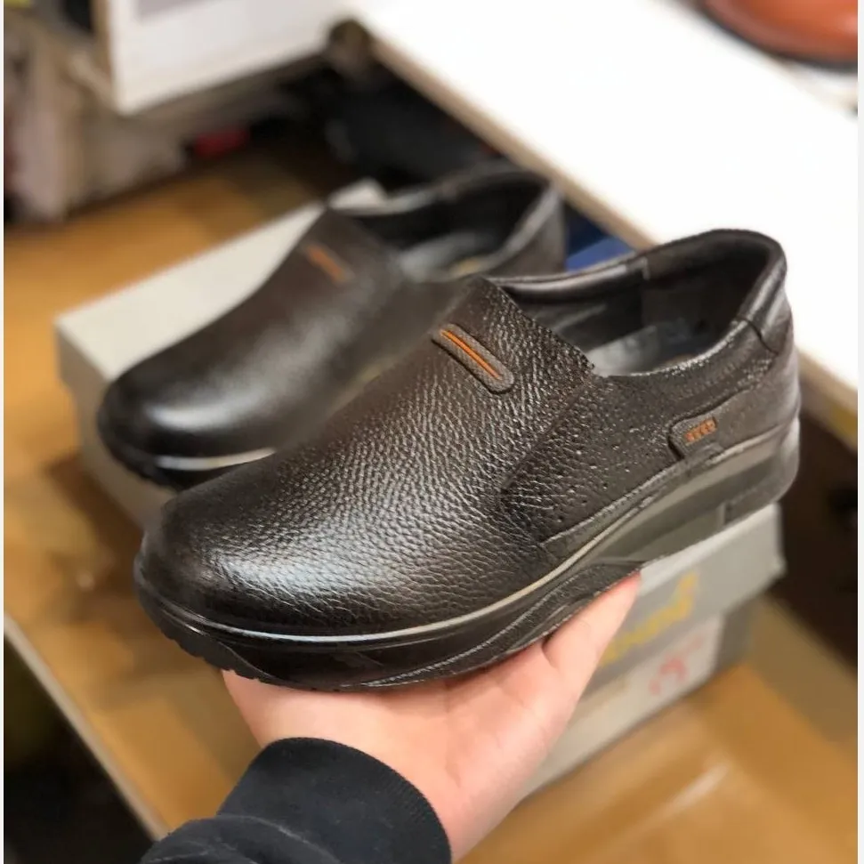 کفش چرم طبیعی مردانه طبی و راحت با ضمانت 6 ماهه
