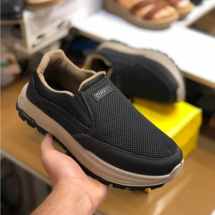 کفش مردانه صبا بیبند، سبک، راحت و تنفسی، مناسب فصل گرما