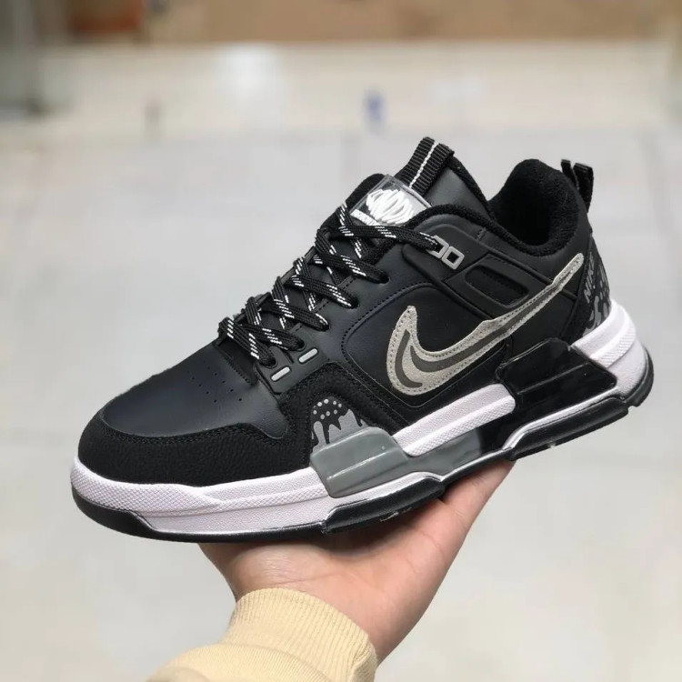 کتونی اسپرت مشکی مردانه و زنانه، کفش ورزشی و روزمره، زیره پیو، چرم صنعتی، راحت و شیک