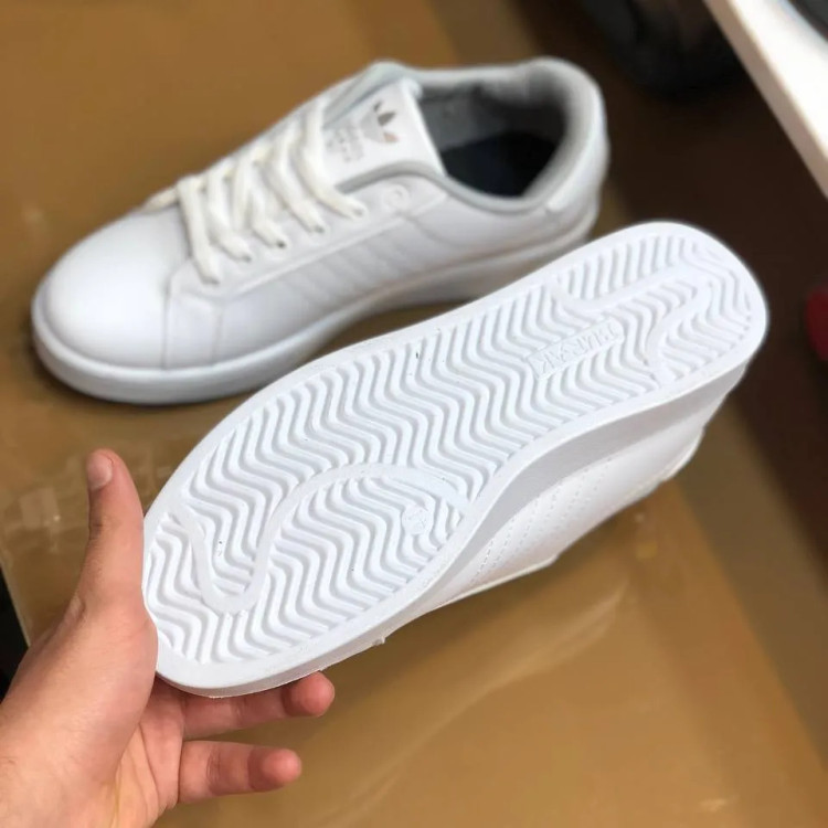 ونس سفید مردانه چرم صنعتی زیره پیو راحت و سبک کد 367