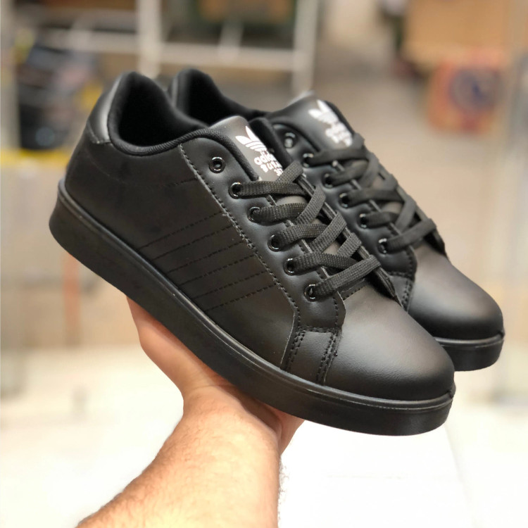 ونس مشکی مردانه چرم صنعتی زیره پیو راحت و سبک کد 367