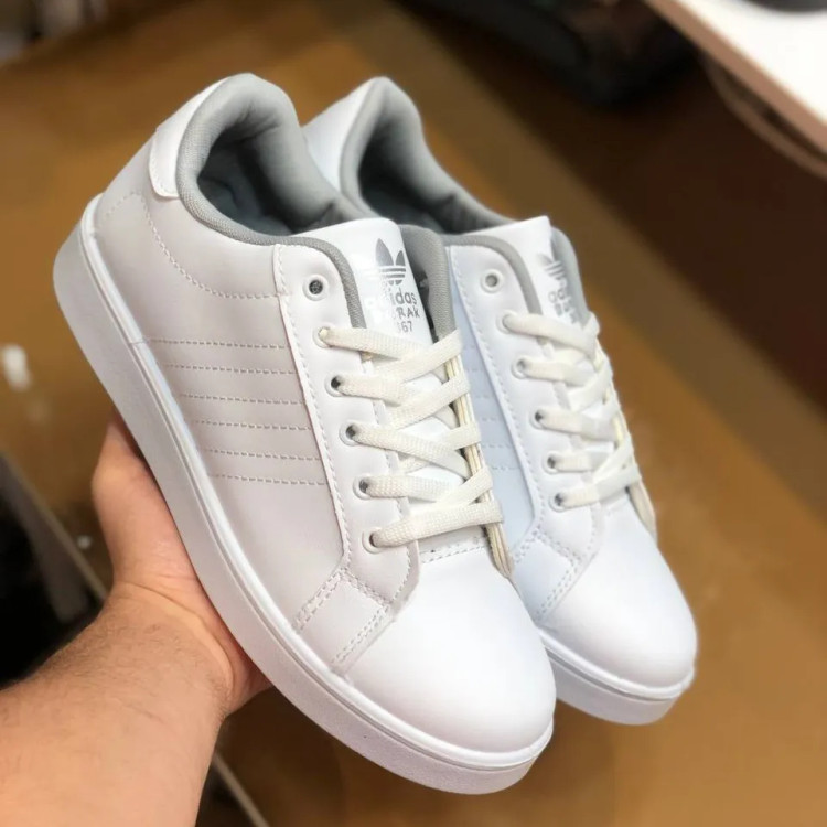 ونس سفید مردانه چرم صنعتی زیره پیو راحت و سبک کد 367