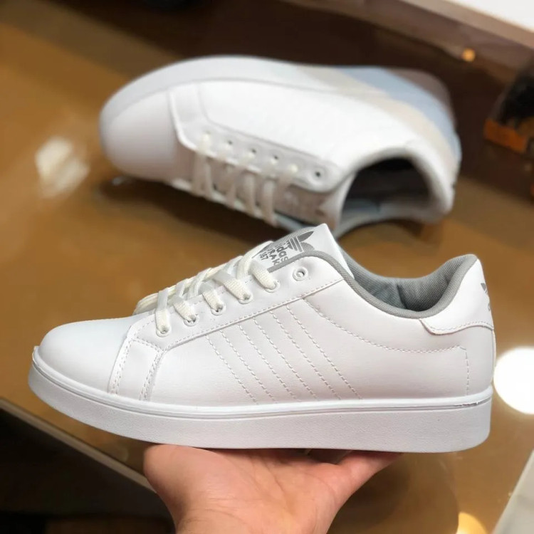 ونس سفید مردانه چرم صنعتی زیره پیو راحت و سبک کد 367