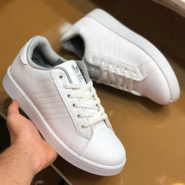 ونس سفید مردانه چرم صنعتی زیره پیو راحت و سبک کد 367