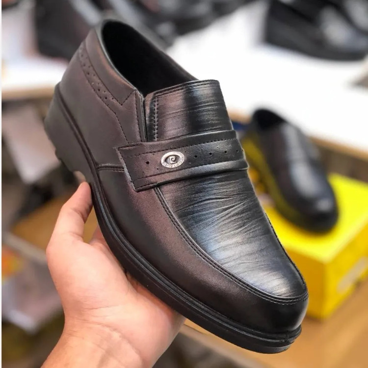 کفش مردانه چرم مصنوعی اداری و روزمره راحت و بادوام
