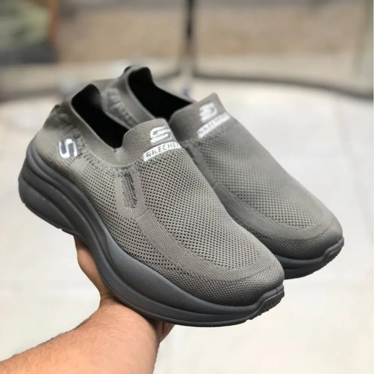 کفش اسکیچرز مردانه کشی سبک و راحت مناسب پیاده روی و روزمره