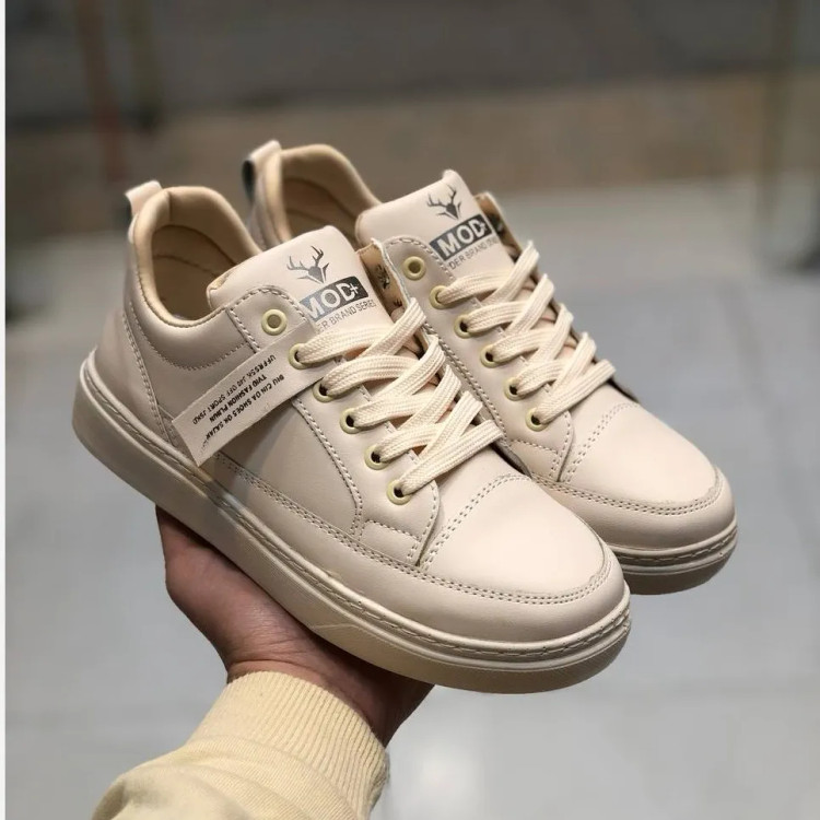 کفش زنانه چرم صنعتی ضد آب سبک و راحت زیره پیو دور دوخت طبی سایز 37 تا 41