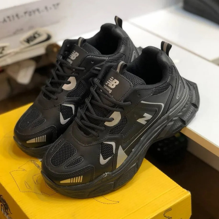 کفش اسپرت مشکی مردانه زنانه نیوبالانس پیاده روی و روزمره