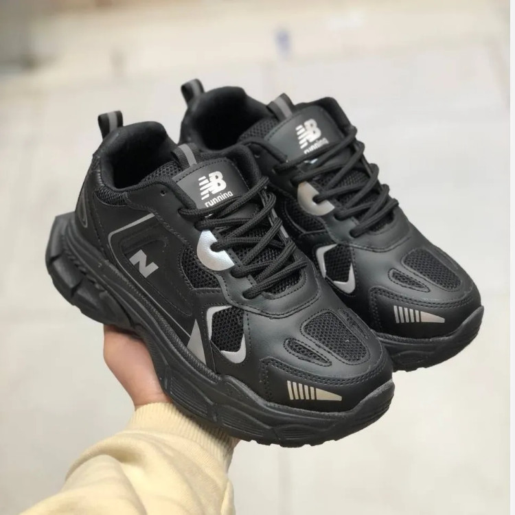 کفش اسپرت مشکی مردانه زنانه نیوبالانس پیاده روی و روزمره