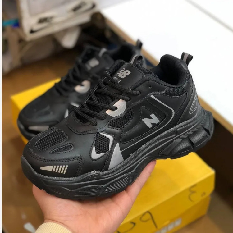 کفش اسپرت مشکی مردانه زنانه نیوبالانس پیاده روی و روزمره