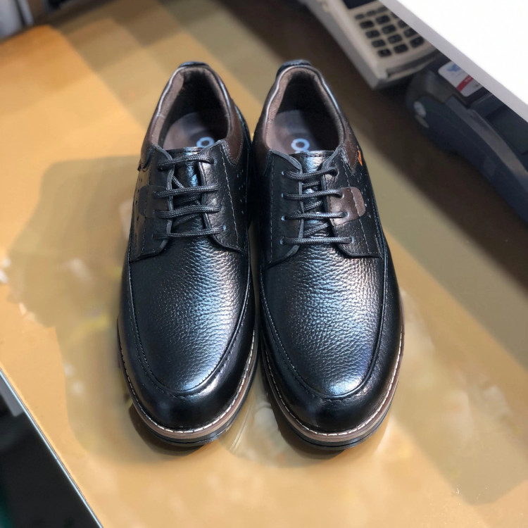 کفش مردانه چرم طبیعی کلاسیک اداری و رسمی راحت زیره پیو طبی