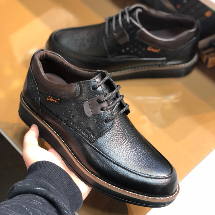 کفش مردانه چرم طبیعی کلاسیک اداری و رسمی راحت زیره پیو طبی