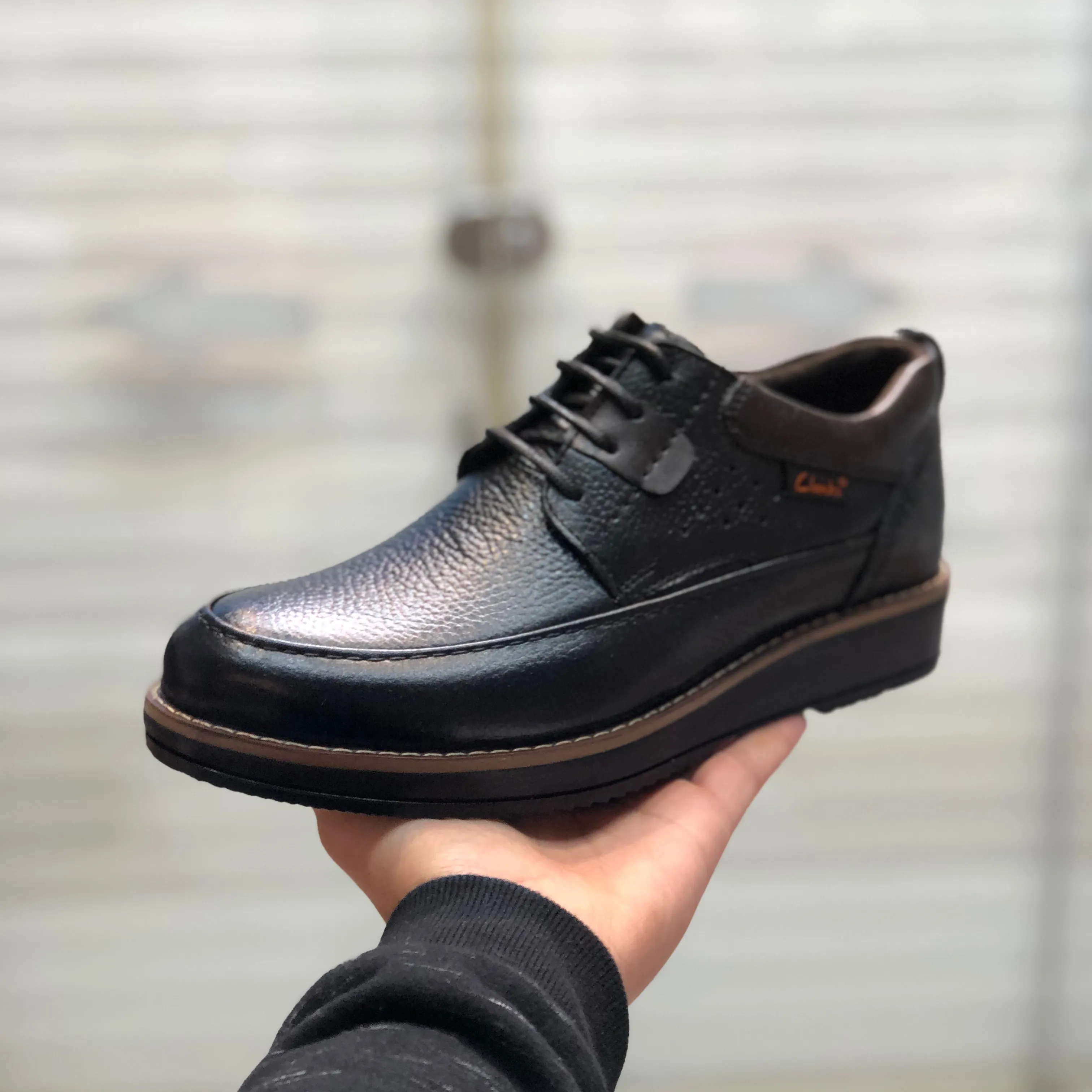 کفش مردانه چرم طبیعی کلاسیک اداری و رسمی راحت زیره پیو طبی