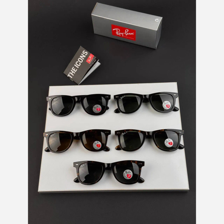 عینک آفتابی ریبن 2140 دسته سیم پلاریزه شیشه نشکن