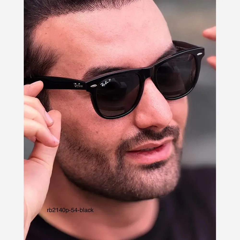 عینک آفتابی ریبن 2140 دسته سیم پلاریزه شیشه نشکن