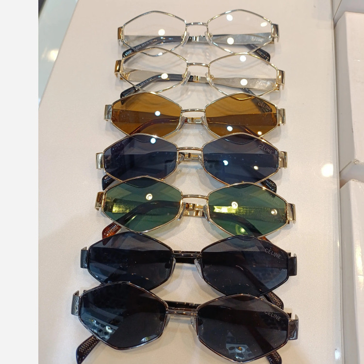 عینک سلین فلزی لوزی ترند آیتم 8245