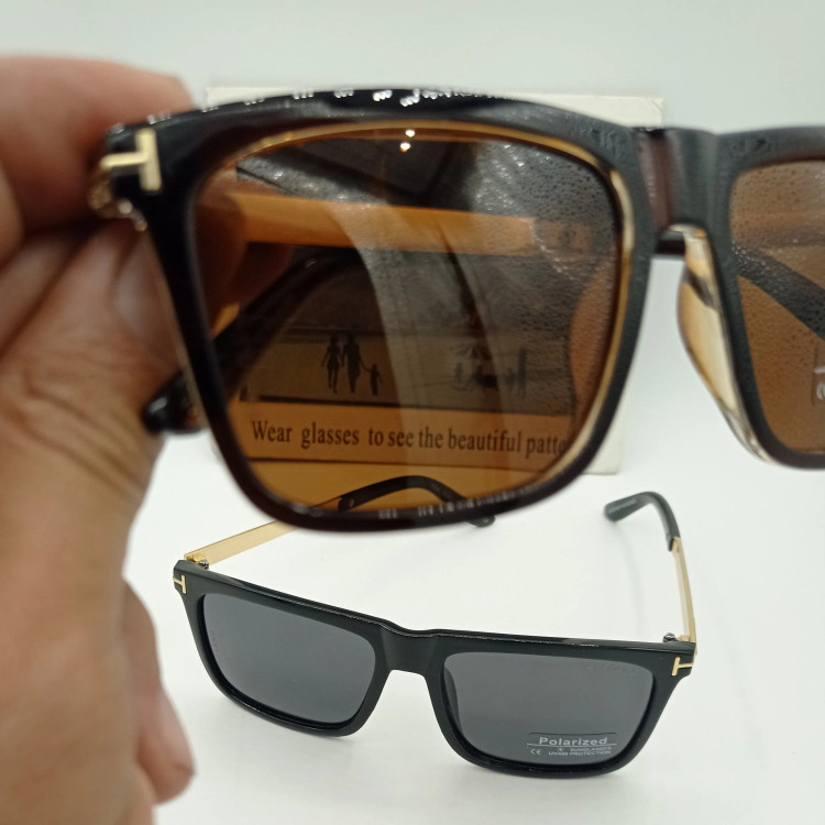 عینک آفتابی مالک TOMF.ORD پلاریزه عینک زخم کاری عینک جواد عزتی