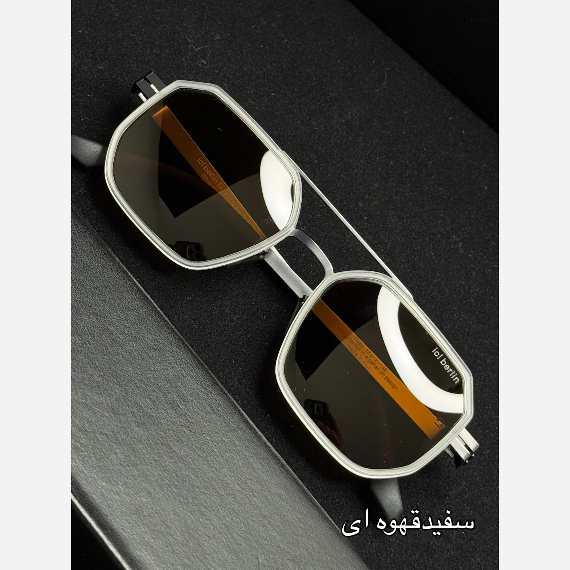 عینک آفتابی هشت ضلعی آیس برلین آنتی رفلکس پلاریزه آیتم 2431