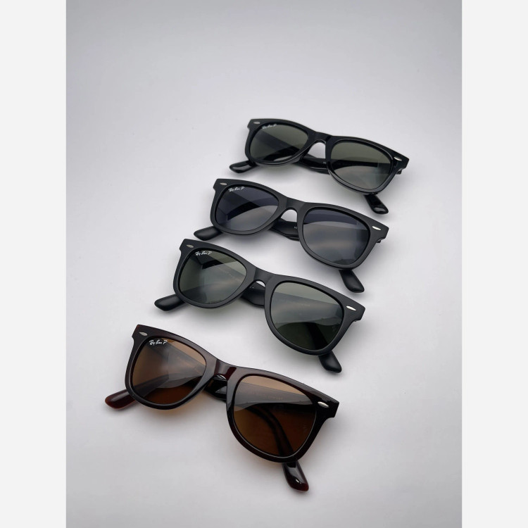 عینک دسته سیم ریبن ویفر پلاریزه شیشه سنگ سایز 54