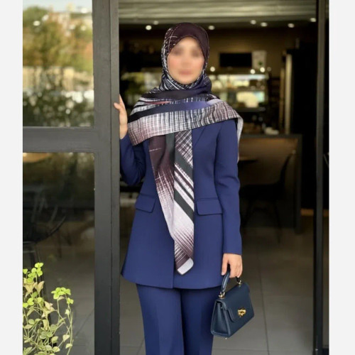 روسری نخ کاستوم طرح ژینوس