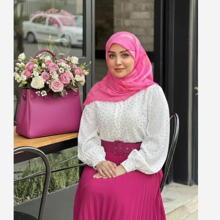 روسری نخی کاستوم سیتو طرحدار سایز 140 زنانه | شال و روسری شیک