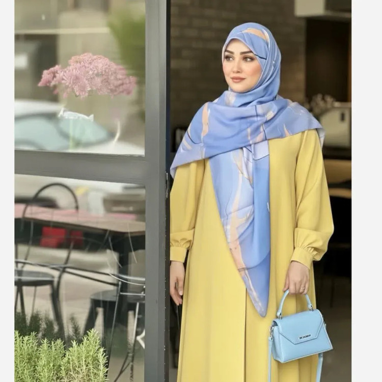 روسری نخی کاستوم سیتو طرحدار سایز 140 زنانه | شال و روسری شیک