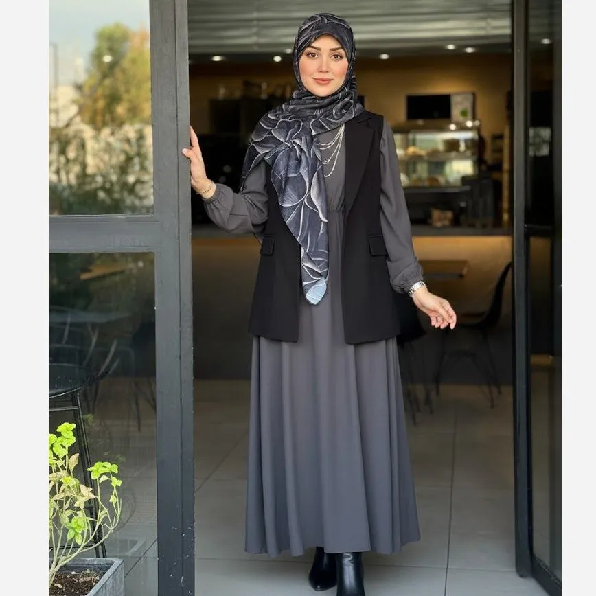 روسری طرح برگ سبز زنانه سایز 140 نخی کاستوم سی تو چرخ دوز