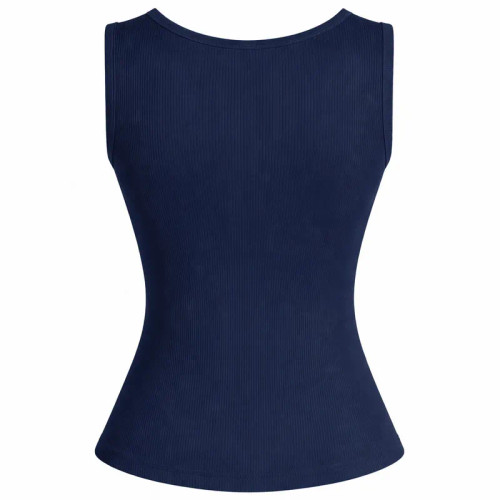 کراپ تاپ زنانه یقه گرد زیپدار کشبافت اسپرت و روزمره