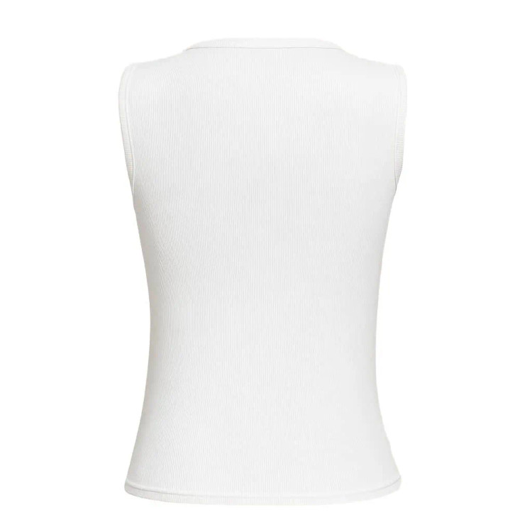 تاپ کراپ زنانه سفید یقه گرد کشی مناسب سایز 34 تا 42