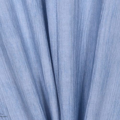 کت زنانه آبی شانتون گازوییلی آستردار شیک سایز 38 تا 42