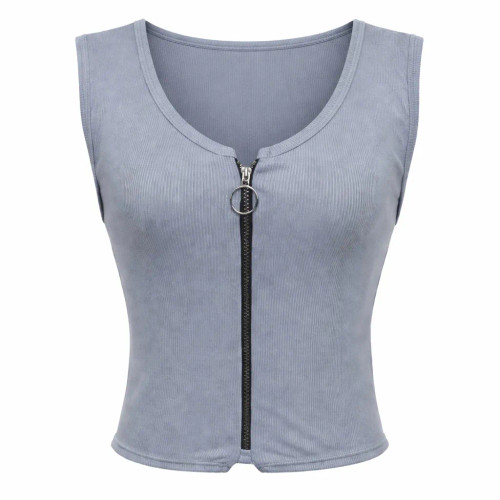 تاپ زیپ دار