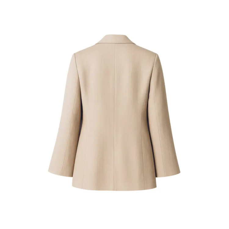 مانتو کتی زنانه شانتون گازوییلی یقه انگلیسی جلو باز شیک مناسب فصل بهار و تابستان