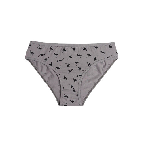 شورت نخی زنانه طرح فلامینگو مدل اسلیپ