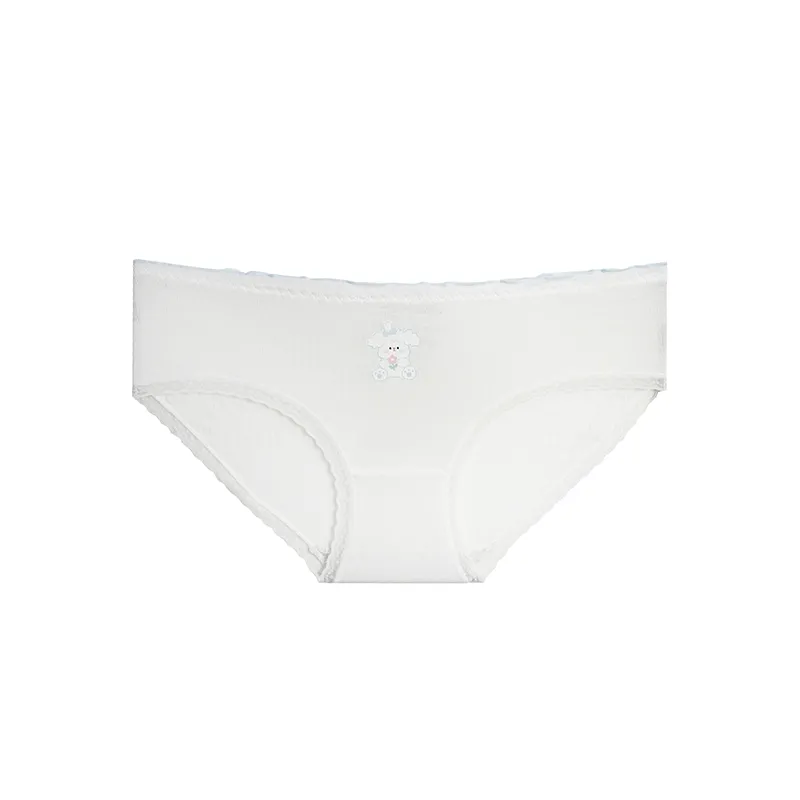 شورت اسلیپ نخی دخترانه طرح سگ سایز M