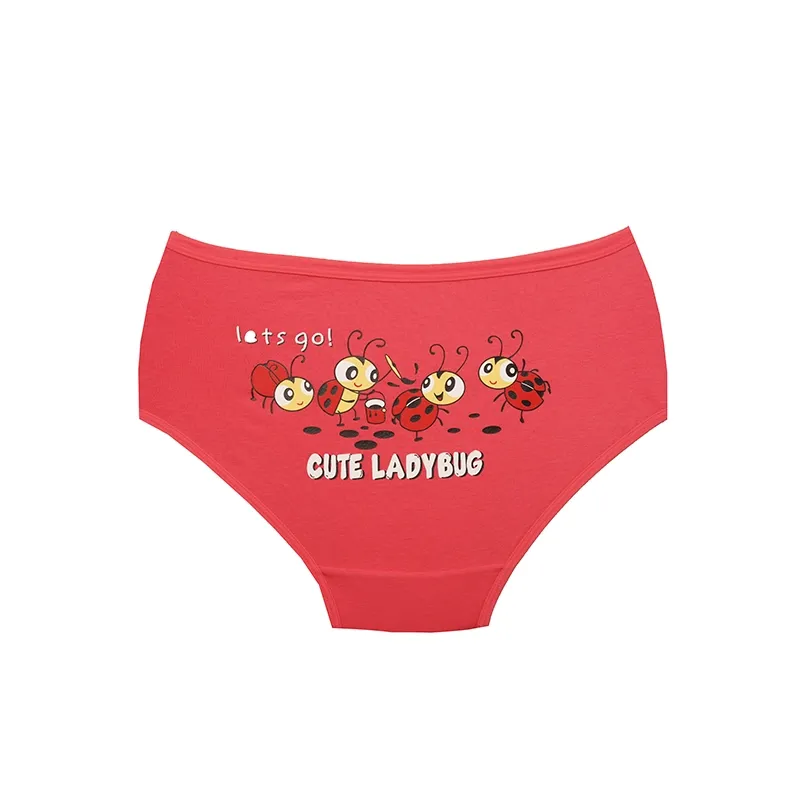 شورت اسلیپ نخی زنانه طرح کفشدوزک مدل Cute Ladybug سایز XL