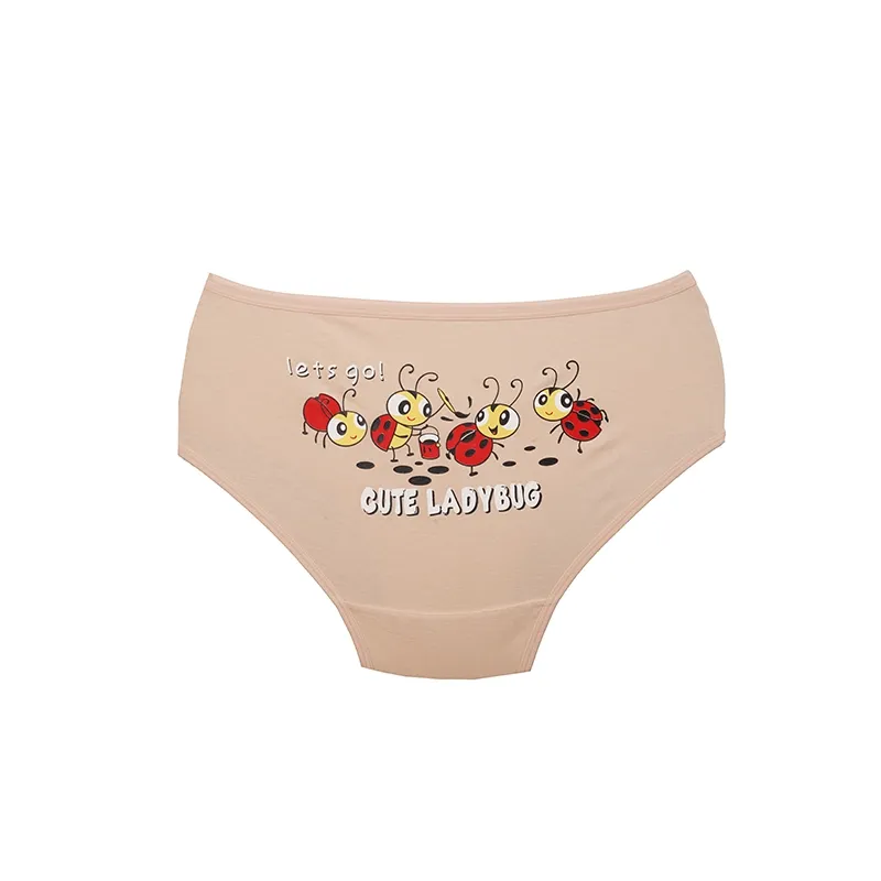 شورت اسلیپ نخی زنانه طرح کفشدوزک مدل Cute Ladybug سایز XL