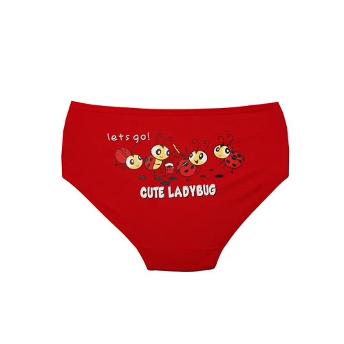 شورت اسلیپ نخی زنانه طرح کفشدوزک مدل Cute Ladybug سایز XL