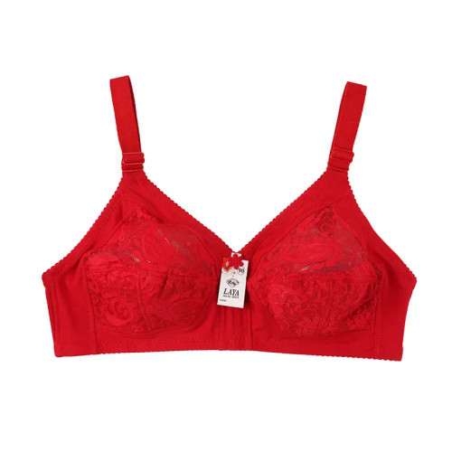 سوتین زنانه دانتل گیپور بدون فنر بند قابل تنظیم