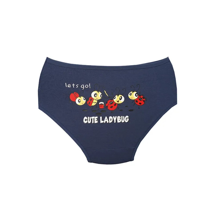 شورت اسلیپ نخی زنانه طرح کفشدوزک مدل Cute Ladybug سایز XL