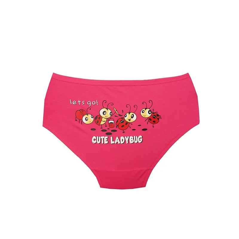 شورت اسلیپ نخی زنانه طرح کفشدوزک مدل Cute Ladybug سایز XL