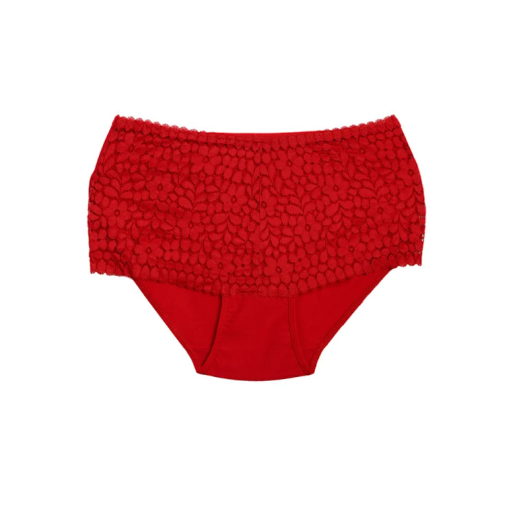 شورت اسلیپ توری زنانه سایز 2XL مدل طرحدار