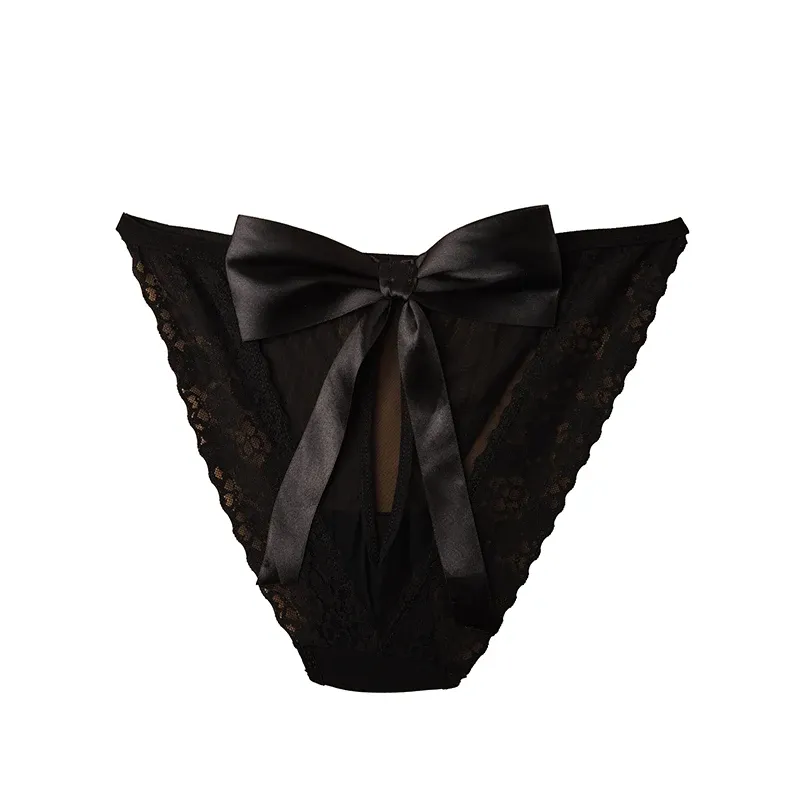 شورت بکلس توری زنانه با پاپیون - سایز XL