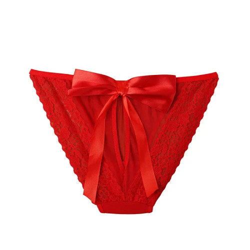 شورت بکلس توری زنانه با پاپیون - سایز XL